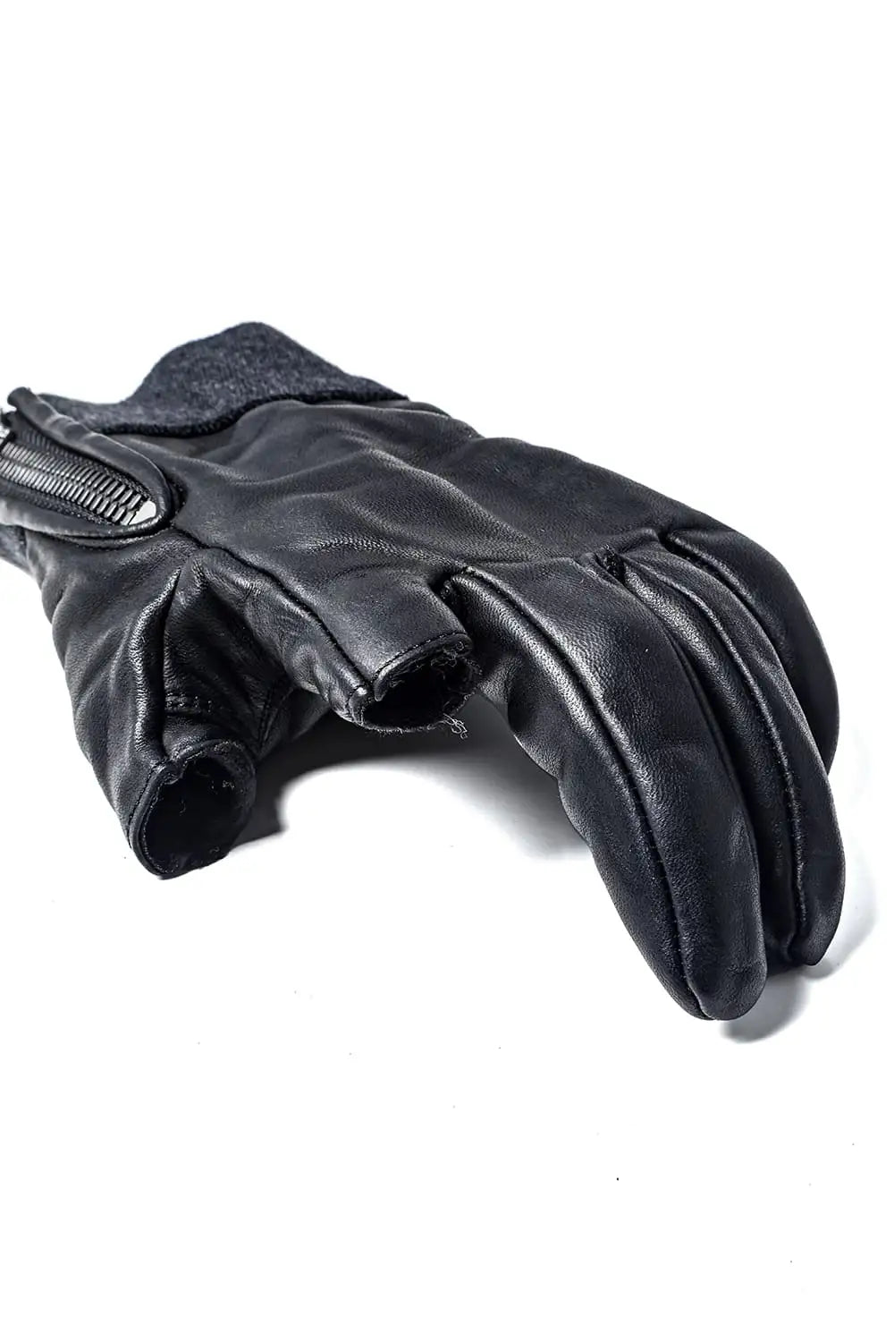 The Viridi-anne x D.HYGEN Collaboration Horse Leather Layered Gloves