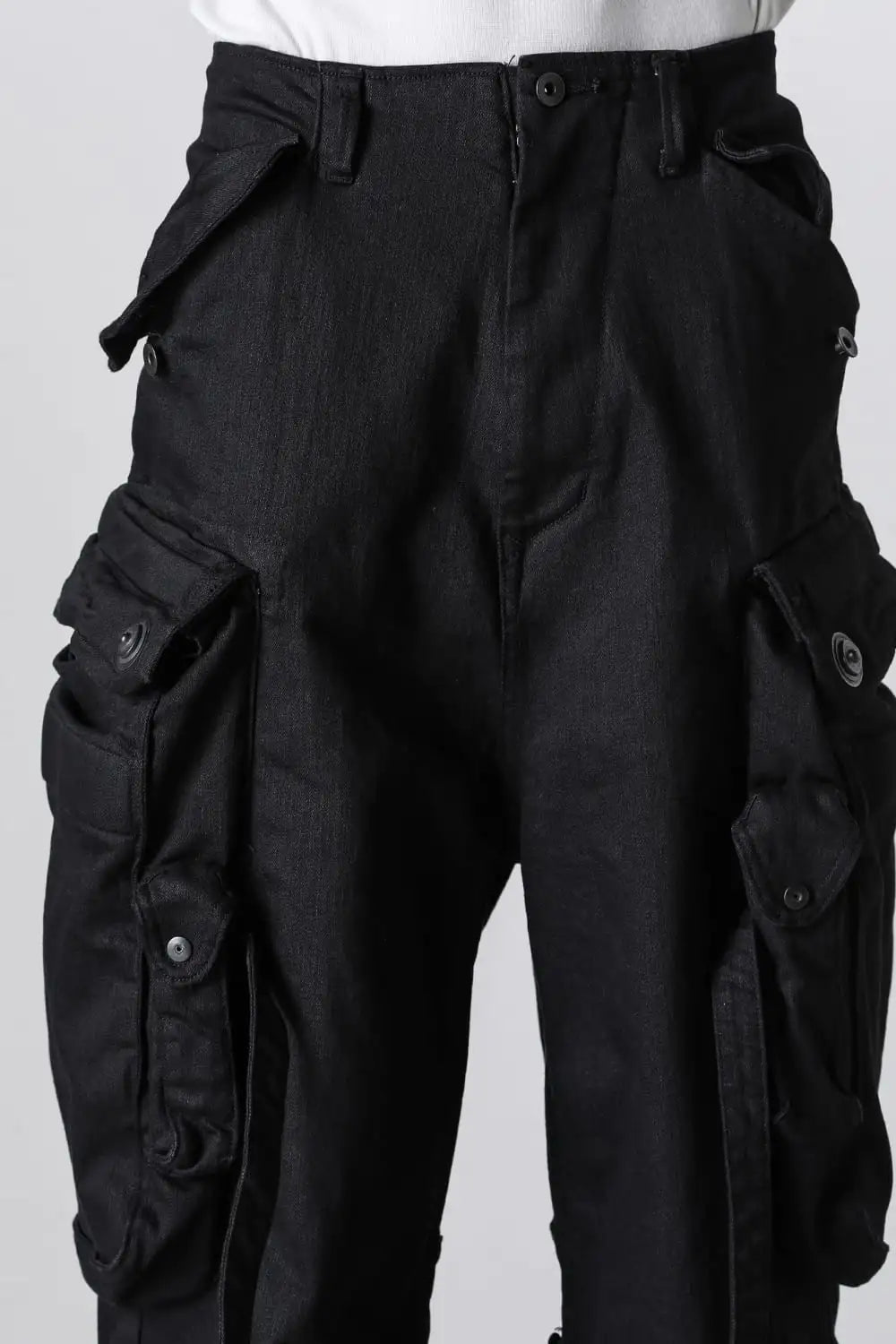 10.5oz Stretch Denim Gas Mask Three Quarter Pants