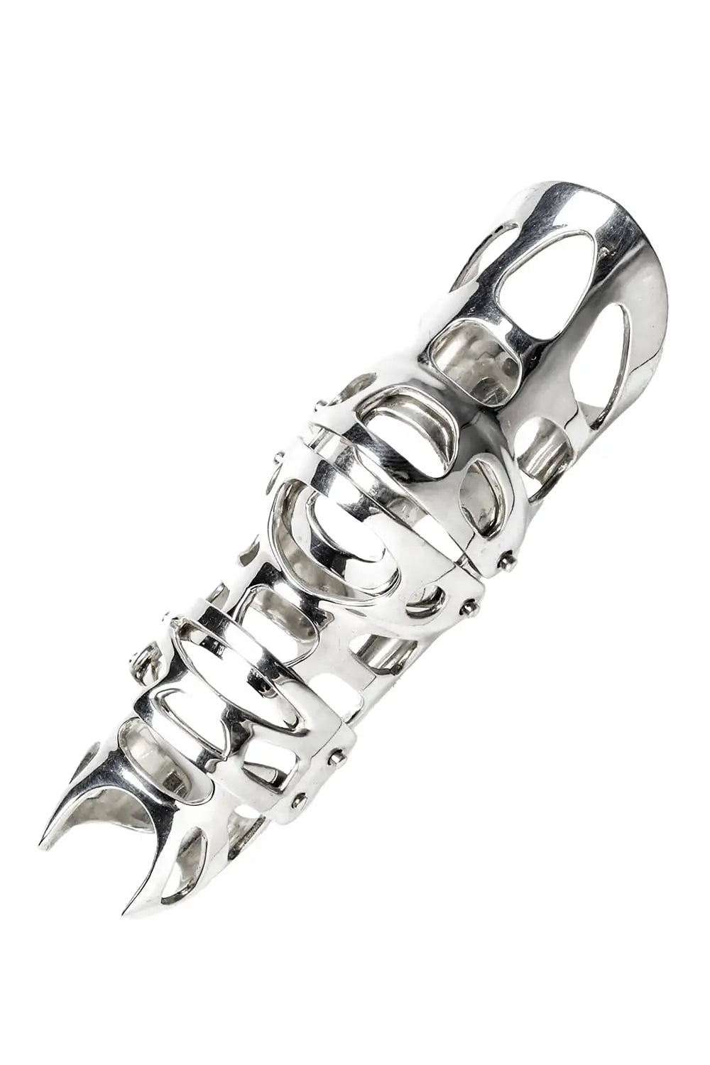 fangophilia × JULIUS Full Finger Ring Silver