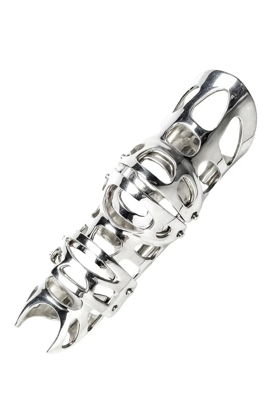 fangophilia × JULIUS Full Finger Ring Silver