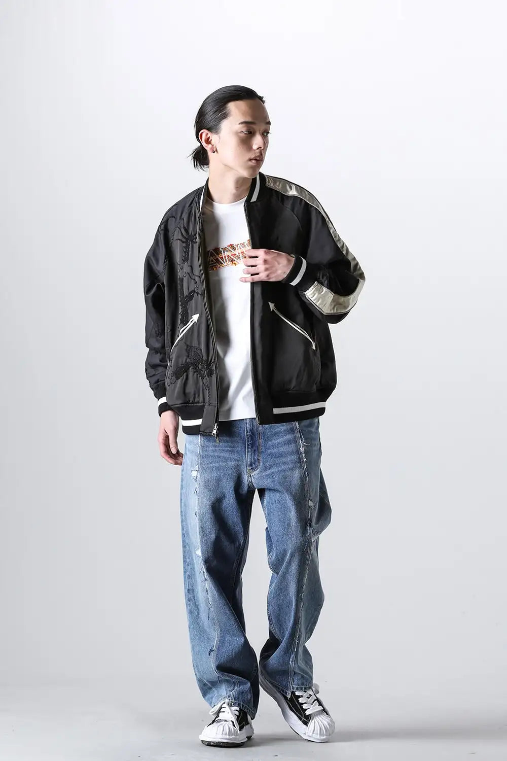 Nothing Reversible Souvenir Jacket Khaki/Black