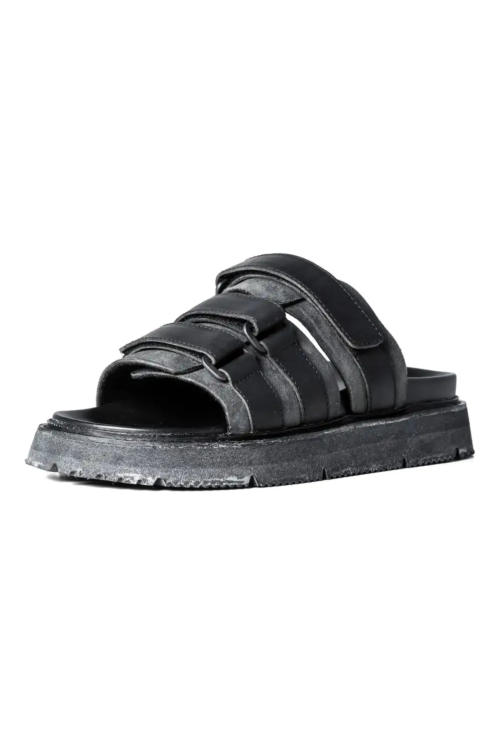 Sandals calf leather Black
