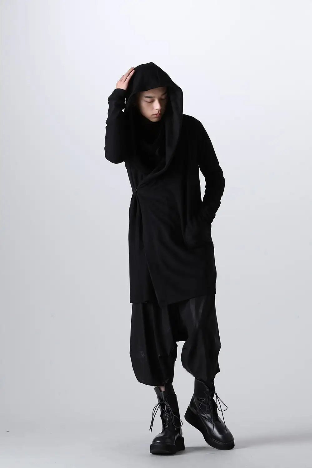 Heat Tech Jersey Wrap Cardigan