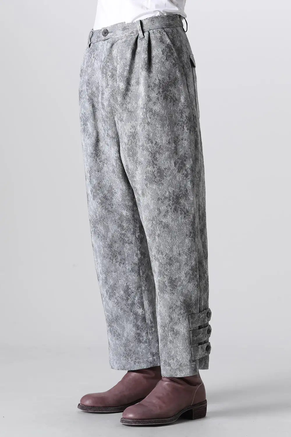 Pre-dyed Jacquard Pants