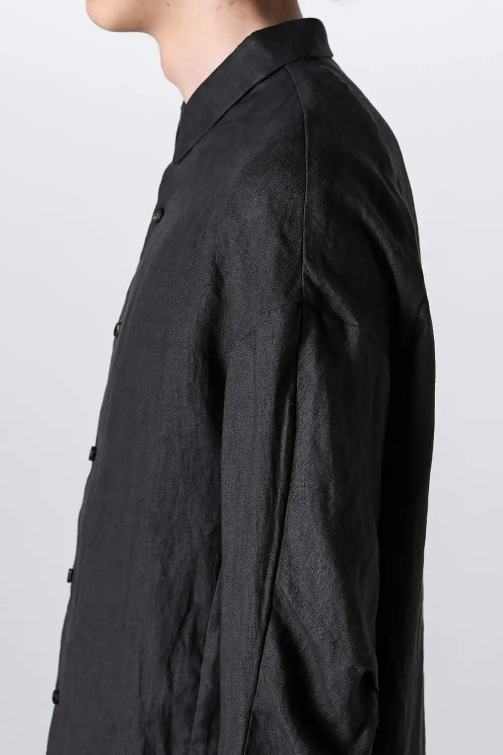 シャツ ルーズフィット ヘンプ Charcoal