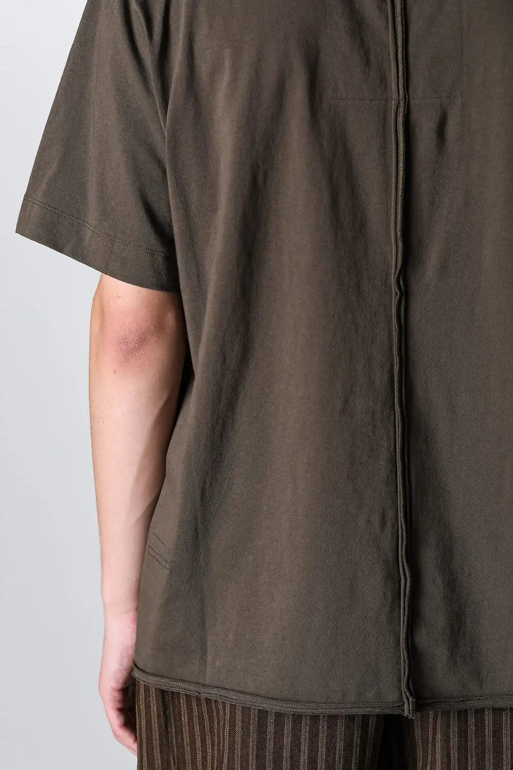 Classic Front Seam T-shirt Coyote Brown