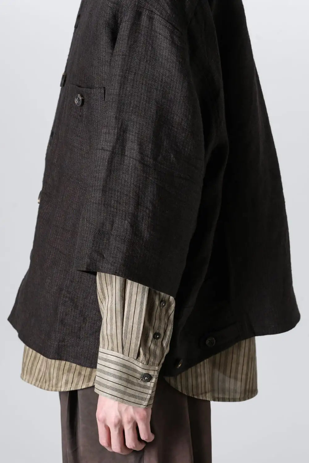 Oversized Short Sleeve Workers Shirt