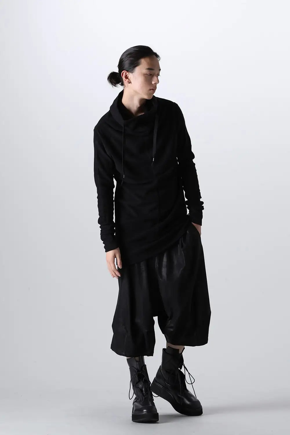 ヒートテックジャージー ルーズハイネック