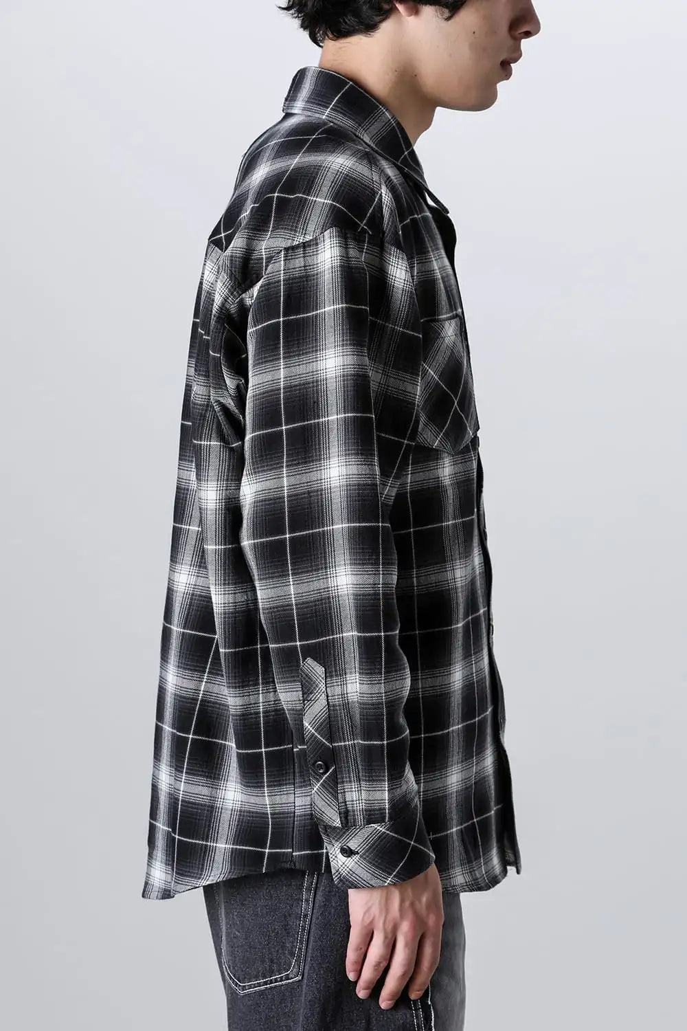 ドッキングシャツ ブラック