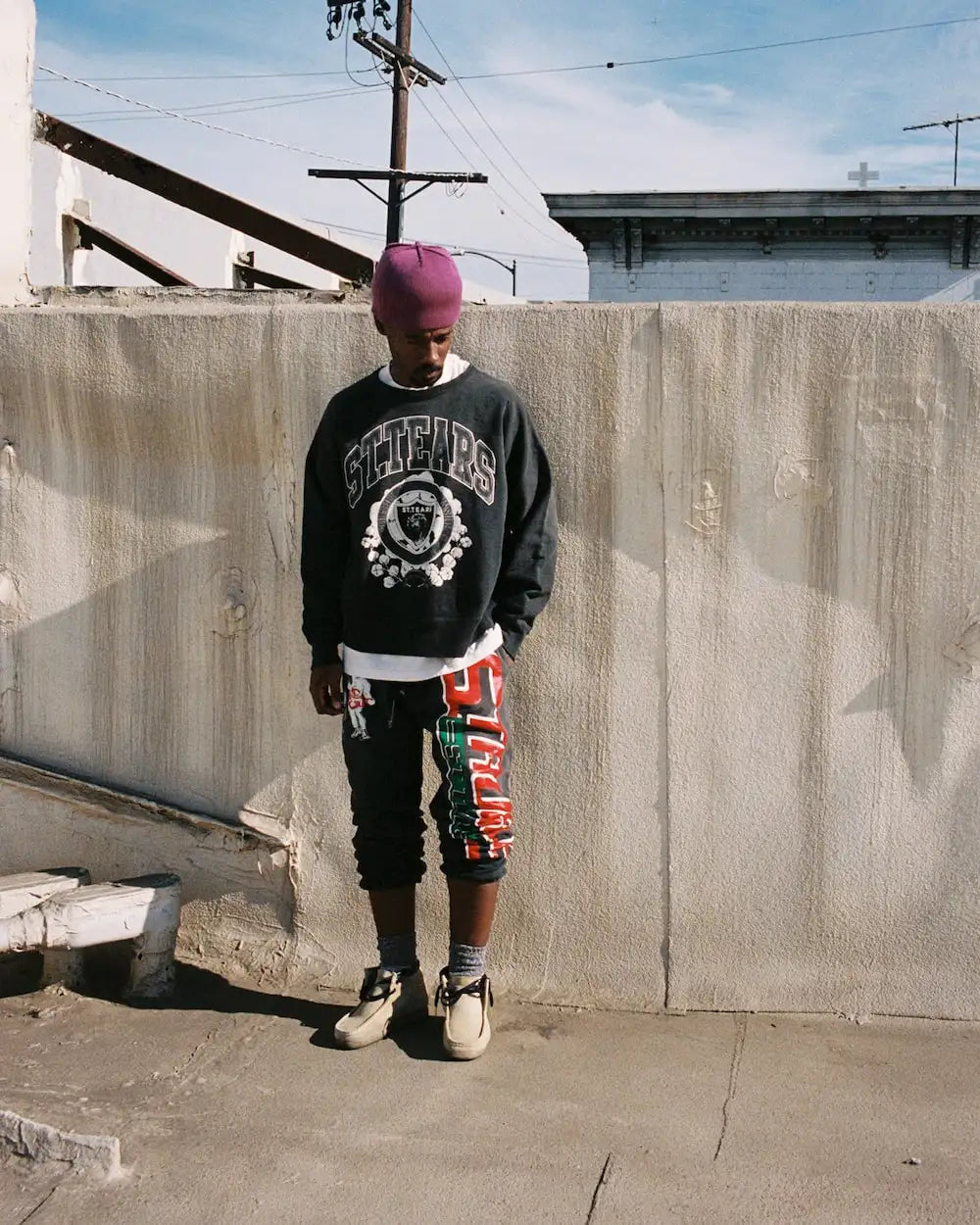 DENIM TEARS × SAINT Mxxxxxx ST.TEARS Sweat shirt