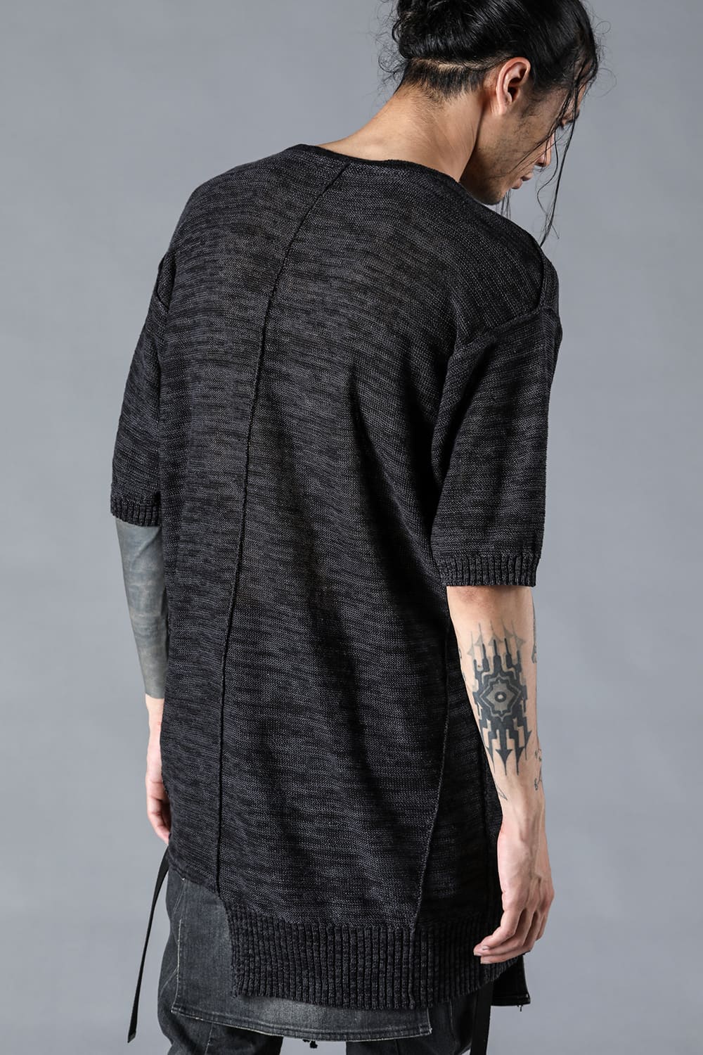 リネンニットTシャツ