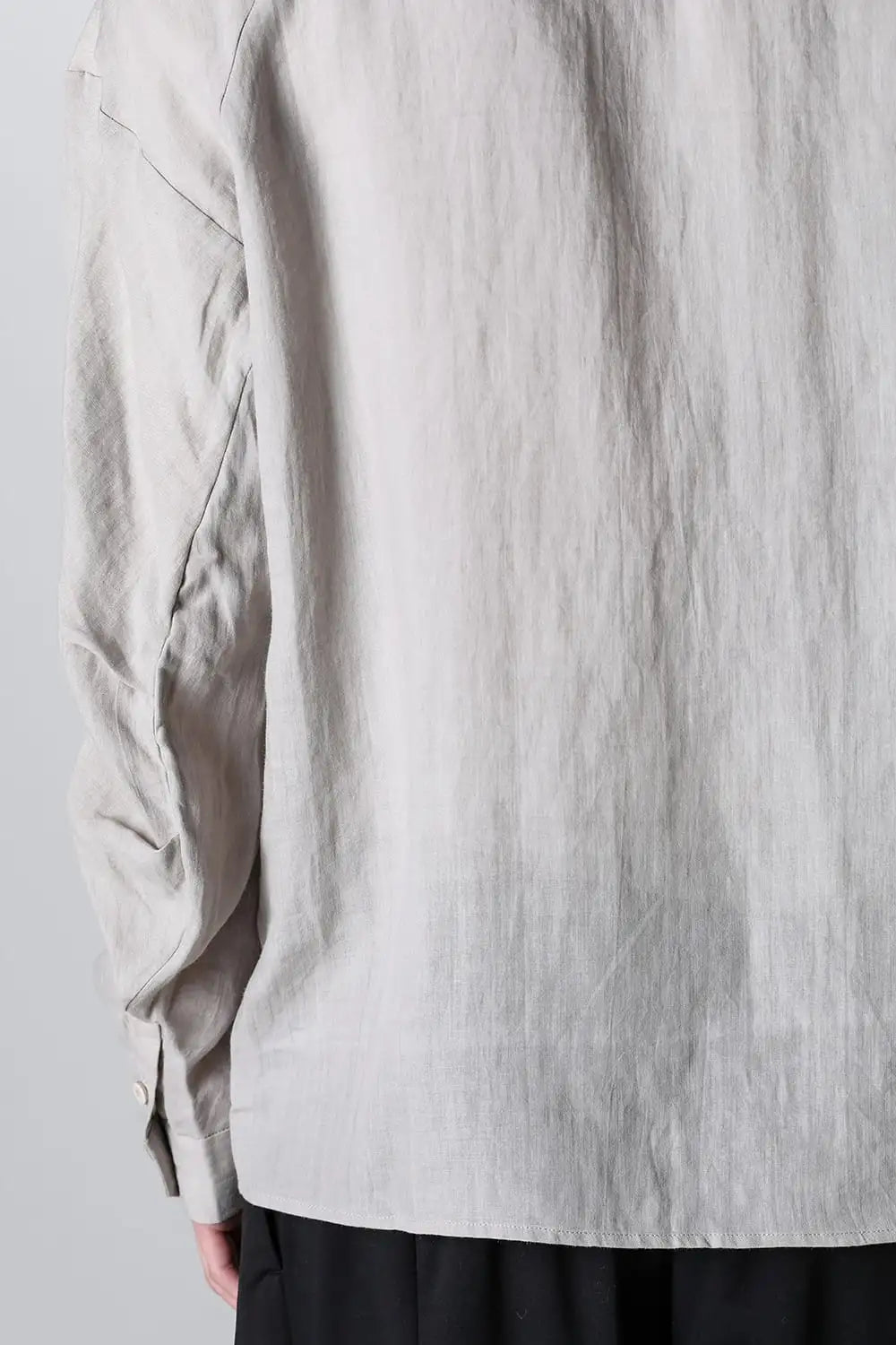 シャツ ルーズフィット ラミー Ecru