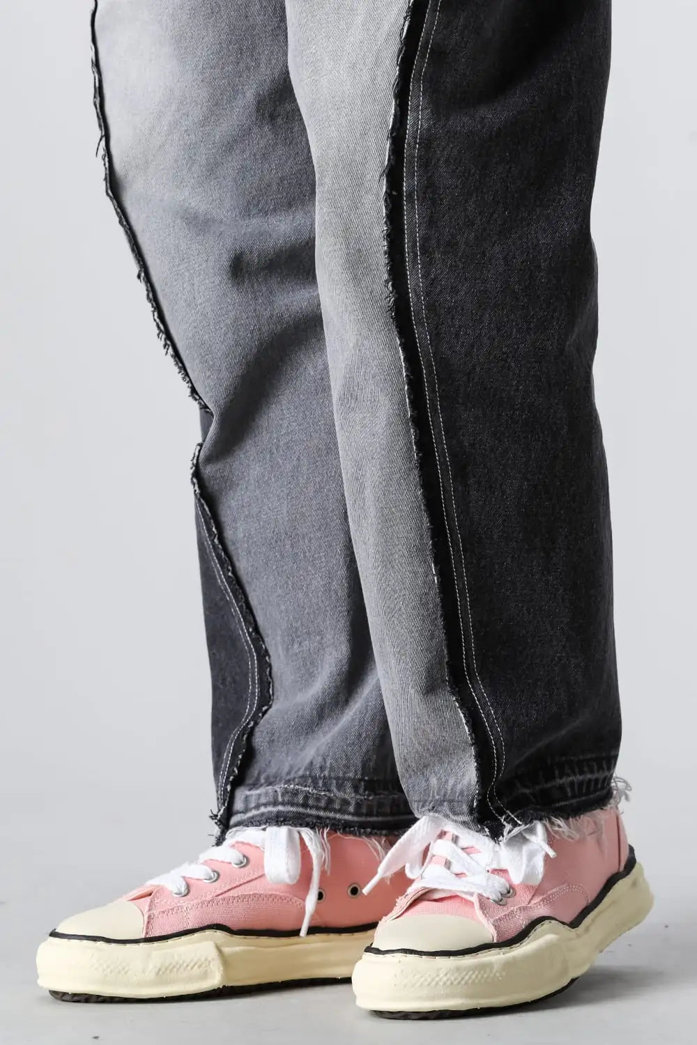 PETERSON original vintage color sole canvas Low-Top sneaker Pink