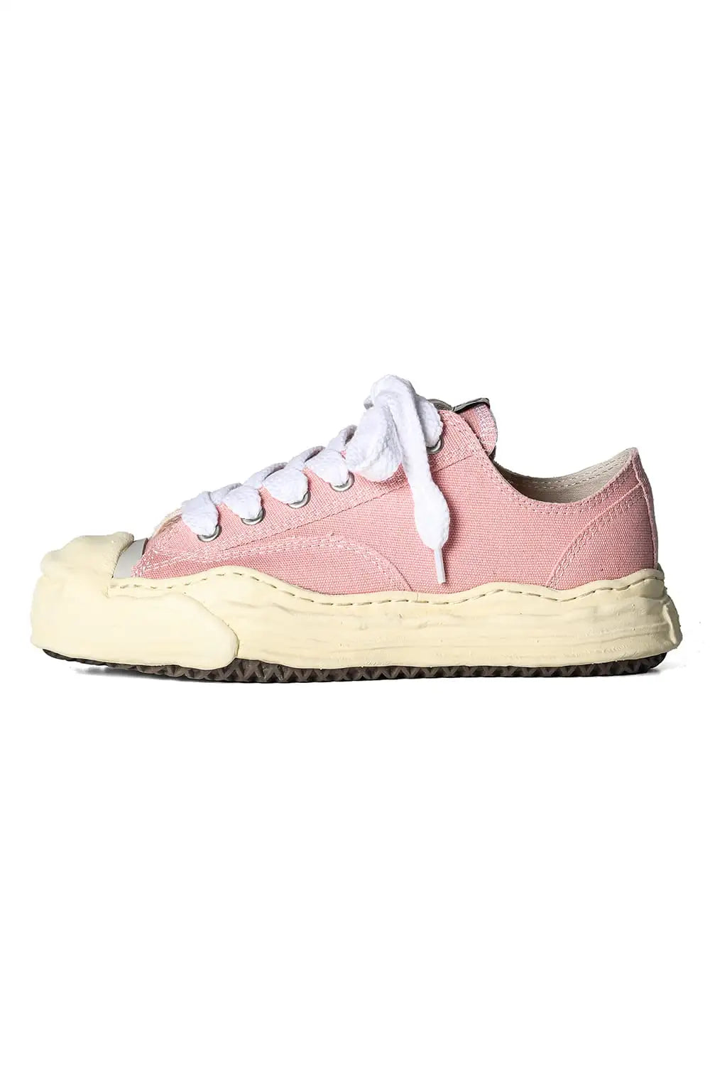 HANK Low Cut canvas Vintage like Sole Pink