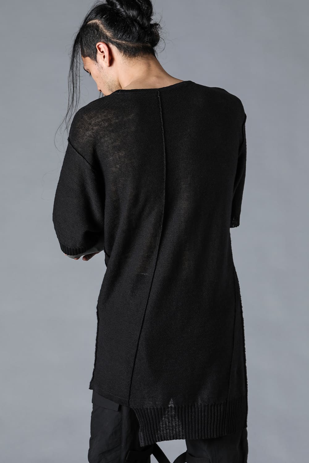 リネンニットTシャツ