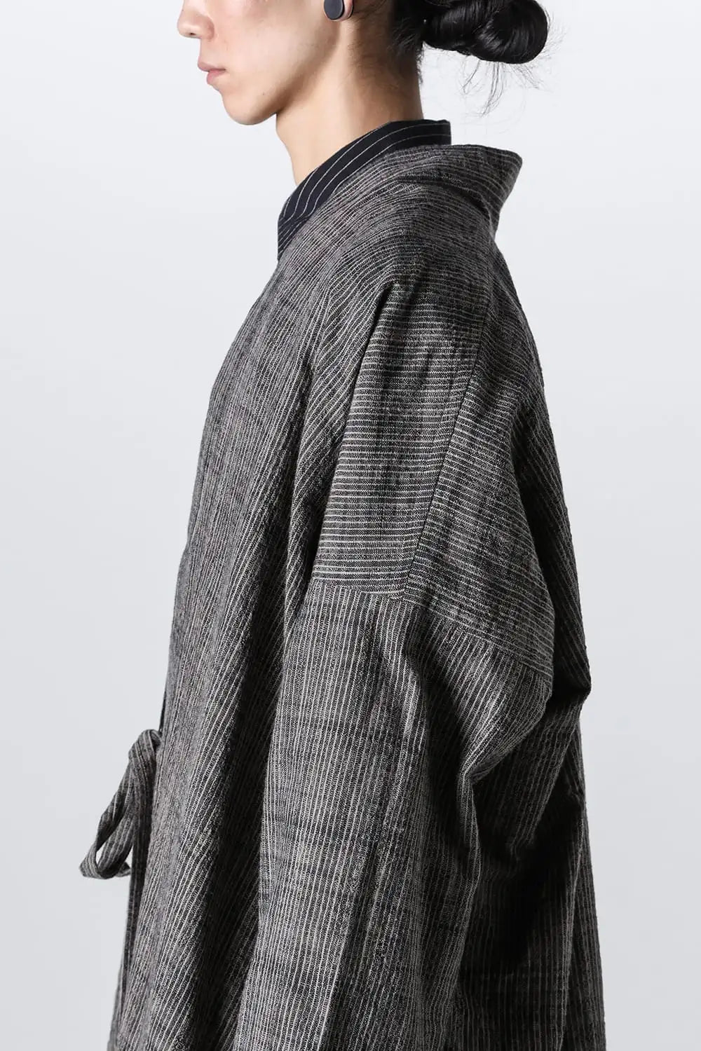 KIMONO#14 Cotton Cloth Vintage Striped