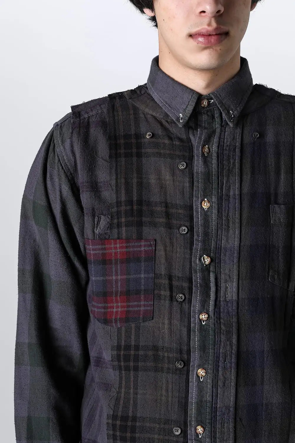 Remake Shirt Black Dye - 02