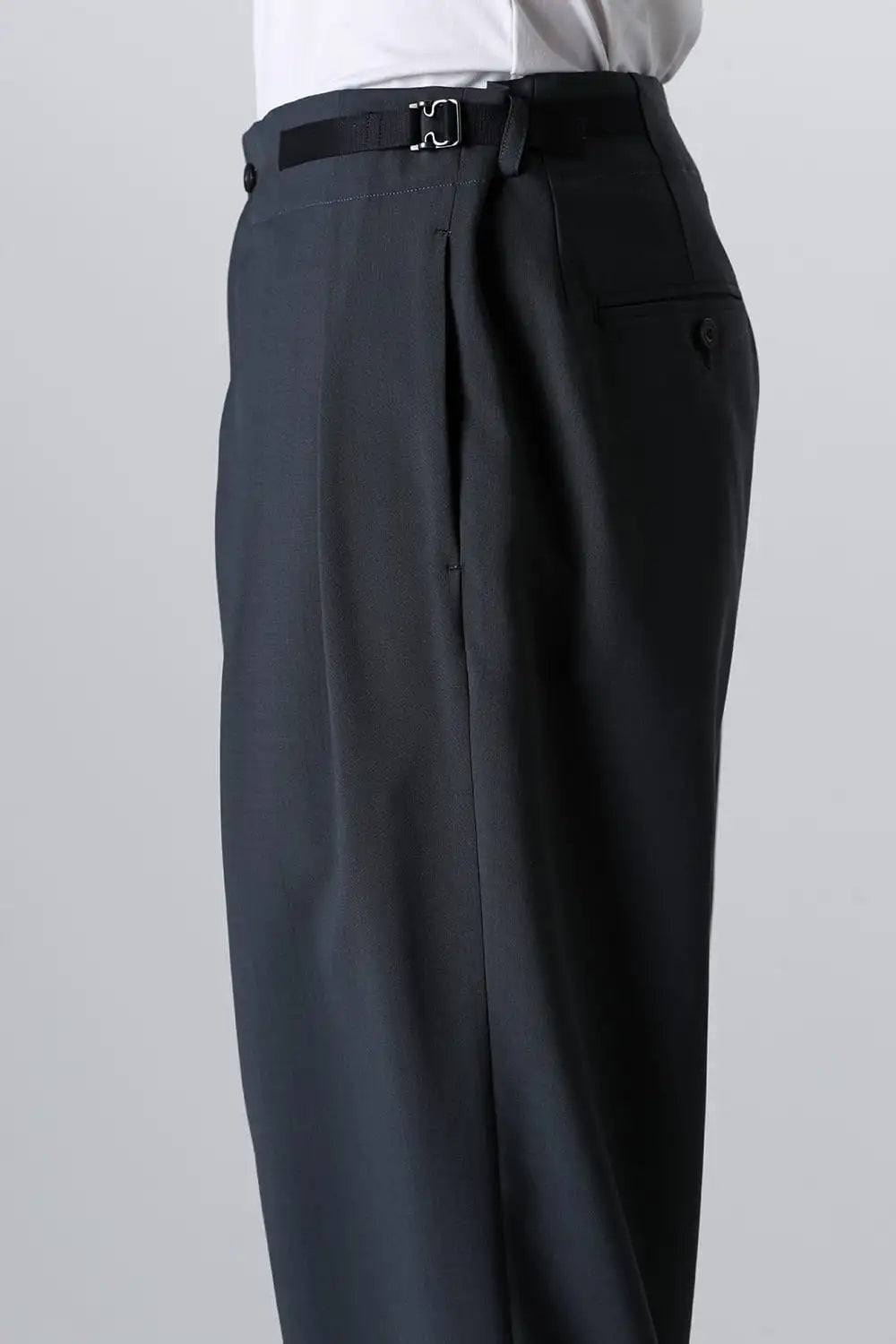 Two Tucks Tapered Trousers