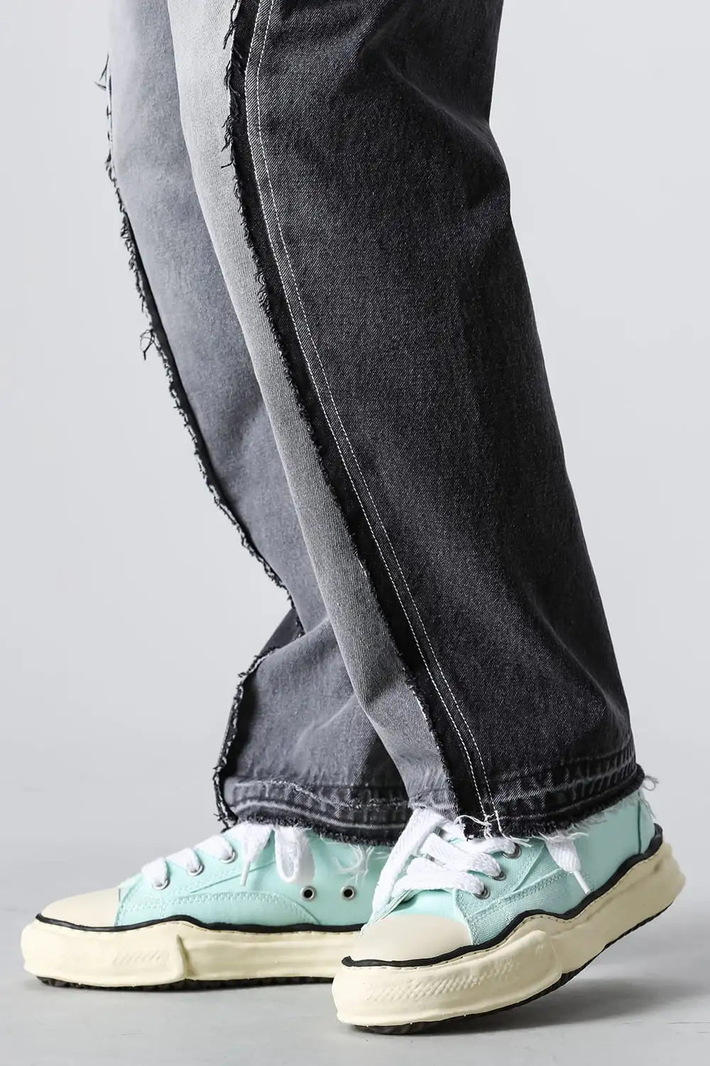 PETERSON original vintage color sole canvas Low-Top sneaker Lt.Blue