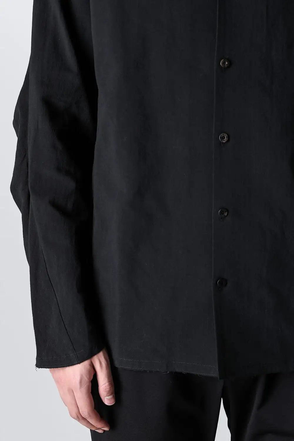 シャツ ルーズフィット コットンリネン