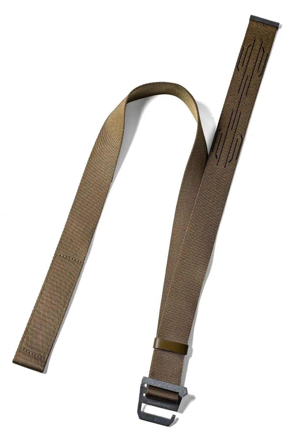 Nylon Tape Belt Umber