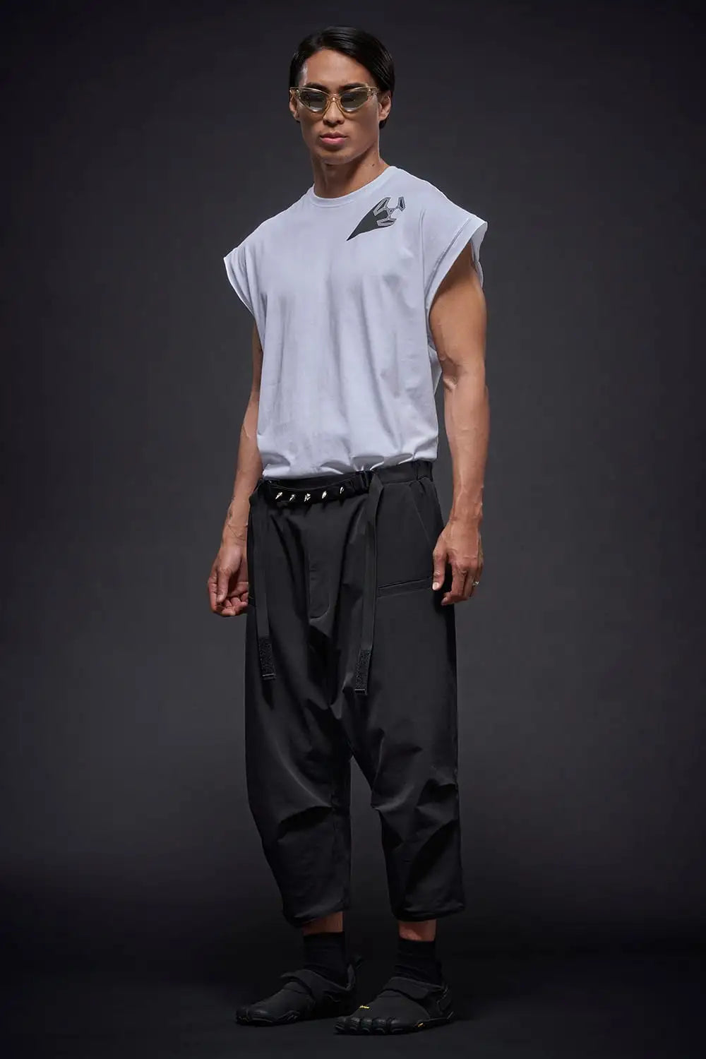 Cropped Wide Pants