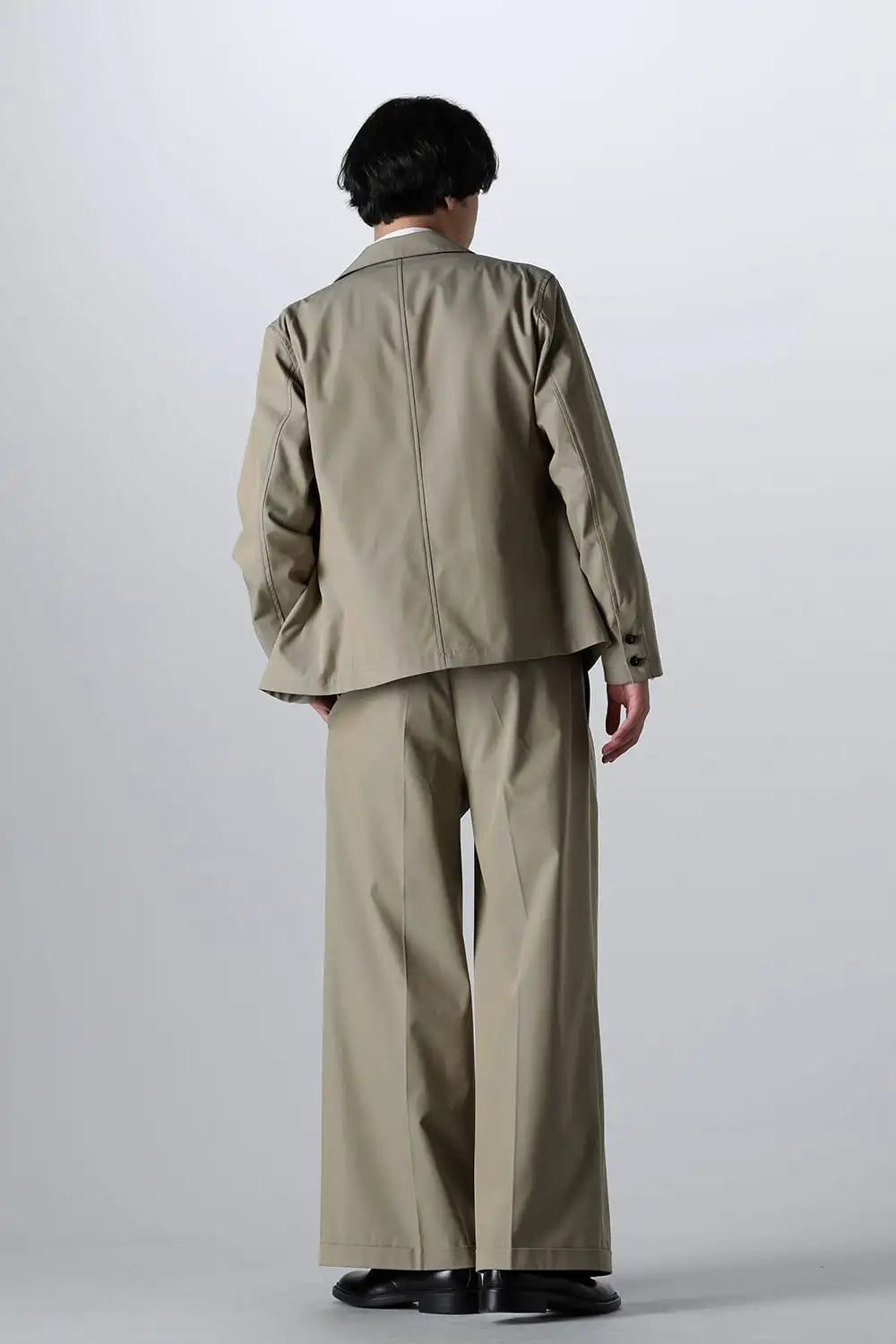 Belted Buggy Trousers  Khaki