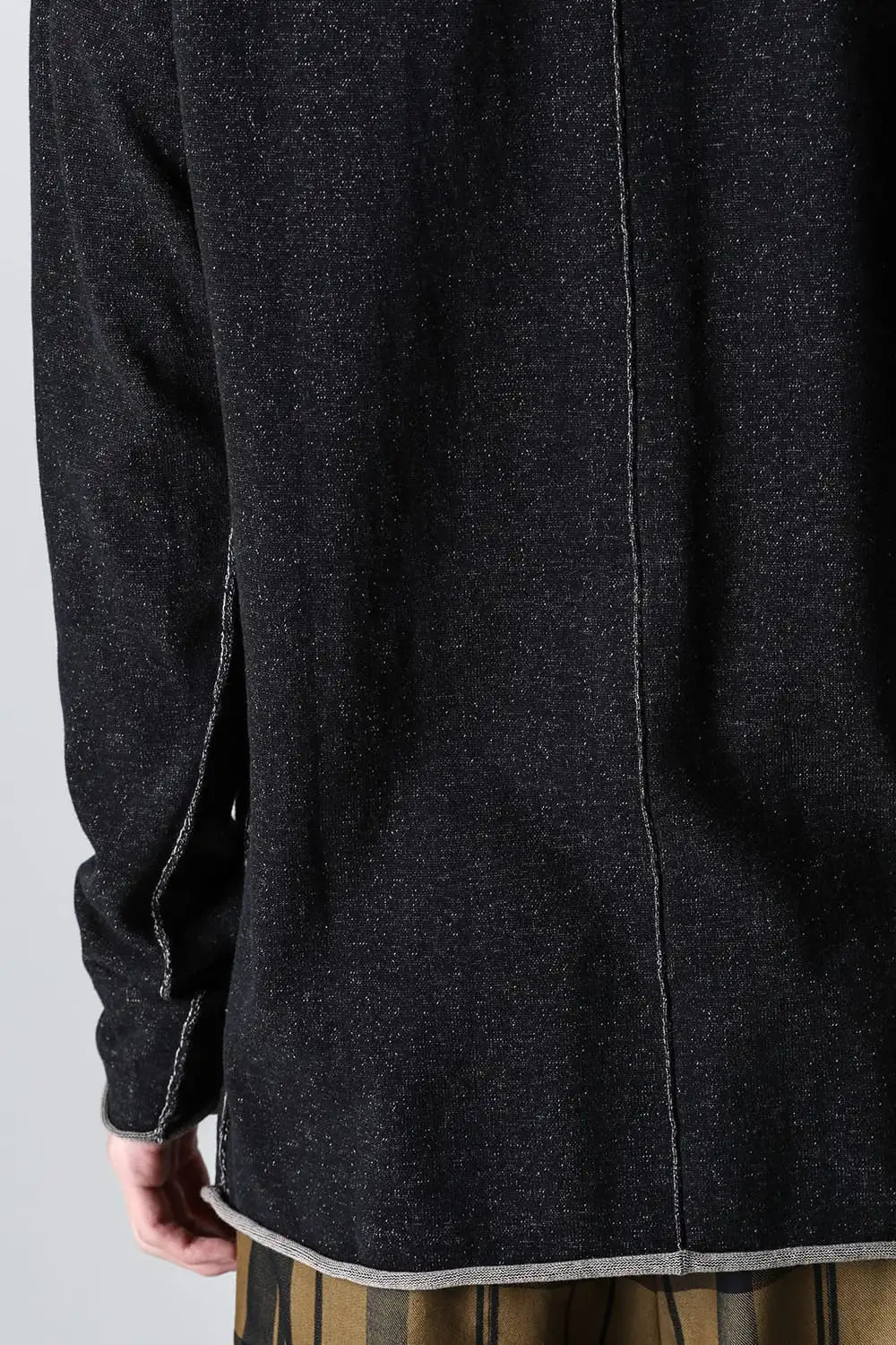 ロングスリーブ ハイツイストコットン Black