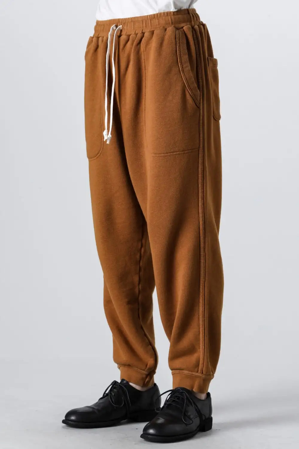 SWEATPANTS Loopwheel Sweat COPPER BROWN