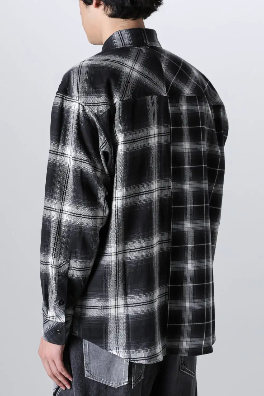 ドッキングシャツ ブラック