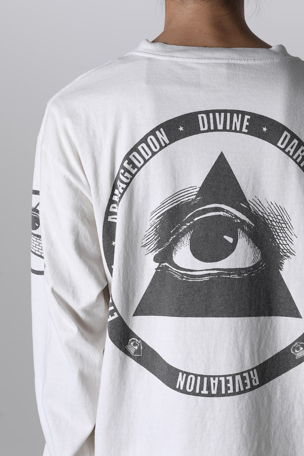 KOSUKE KAWAMURA × ©SAINT M×××××× COMPLICATED Long sleeve T-shirt