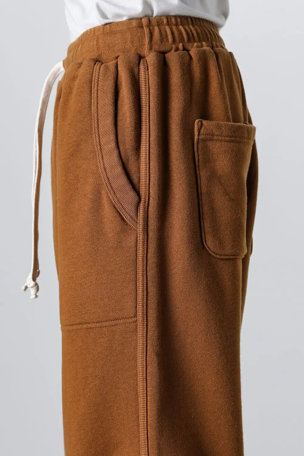 SWEATPANTS Loopwheel Sweat COPPER BROWN