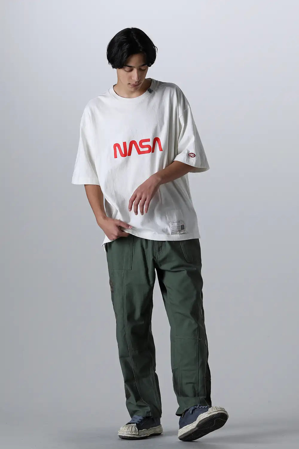 NASA Printed Tee White