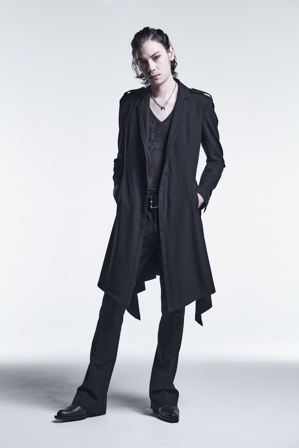 Inside Tape Slacks Black