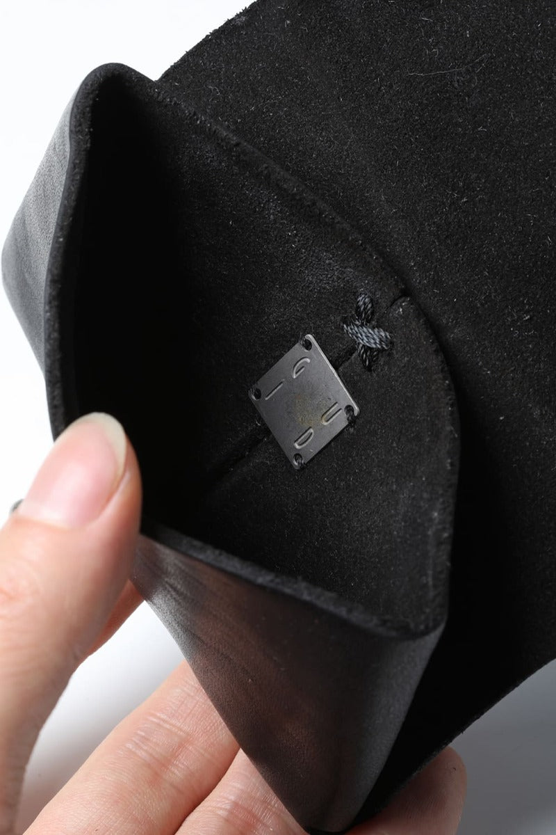 Leather Coin Case - Groppone Full Grain Leather  EN01