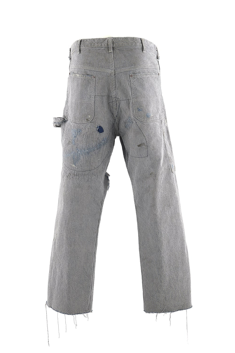 Hickory Stripe Denim Pants