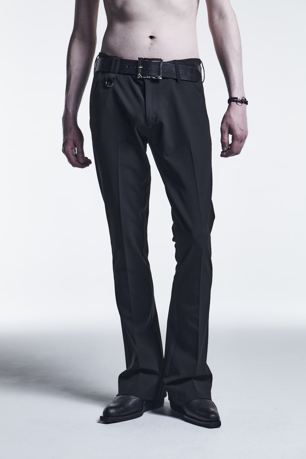 Inside Tape Slacks Black