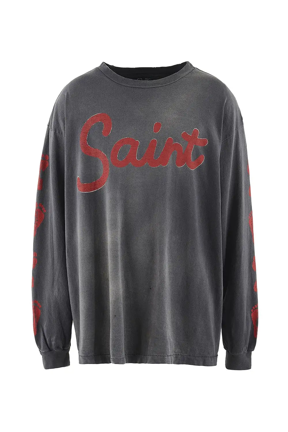 FOOT PRINT Long sleeve T-shirt