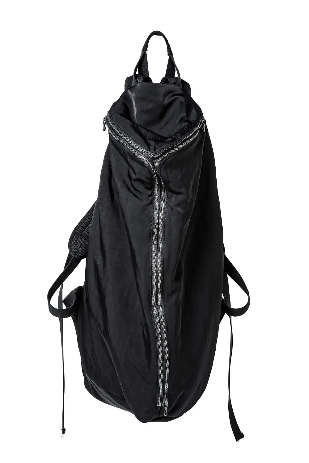 Nylon Twill Back Pack Black