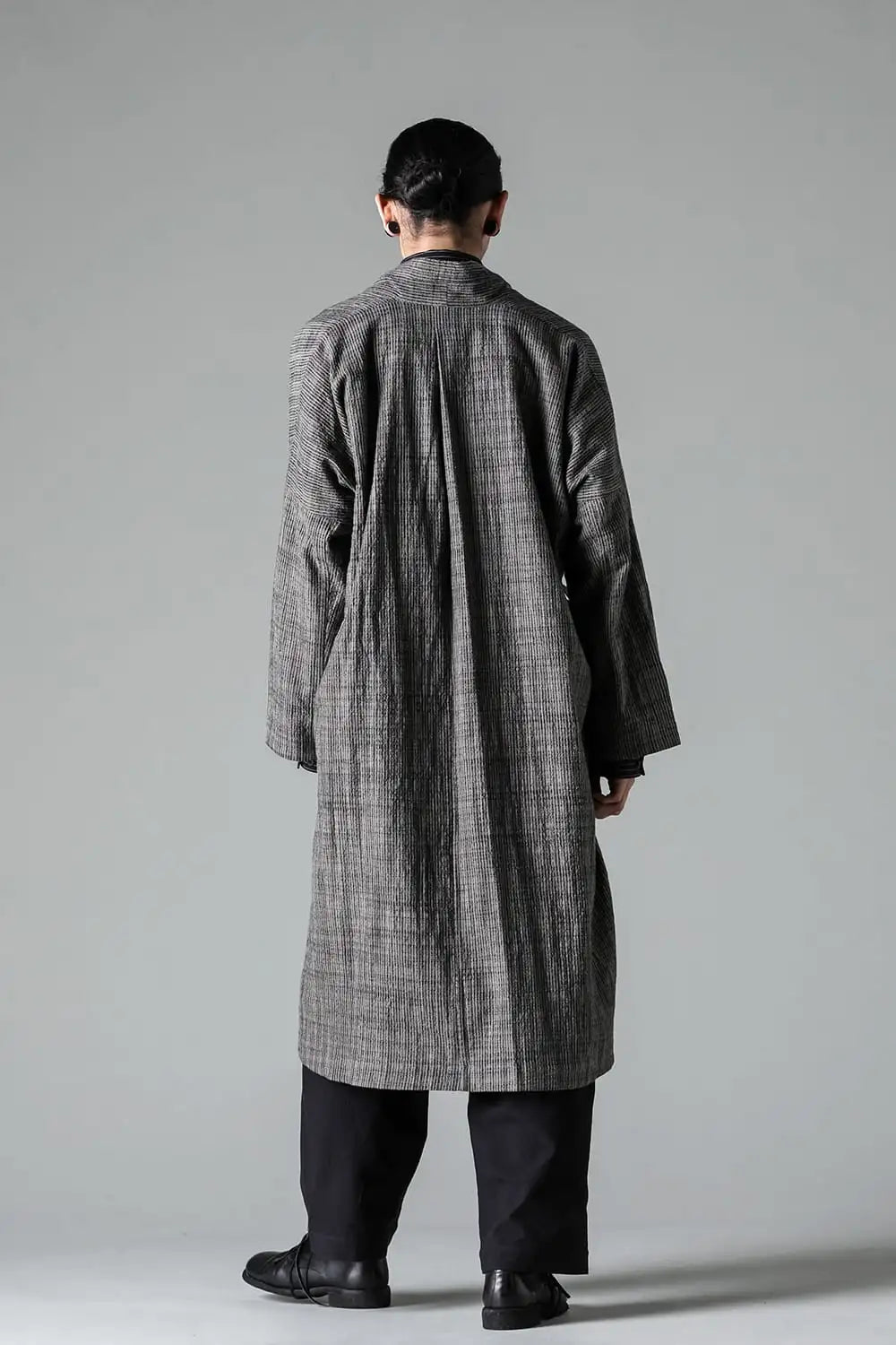 KIMONO#14 Cotton Cloth Vintage Striped