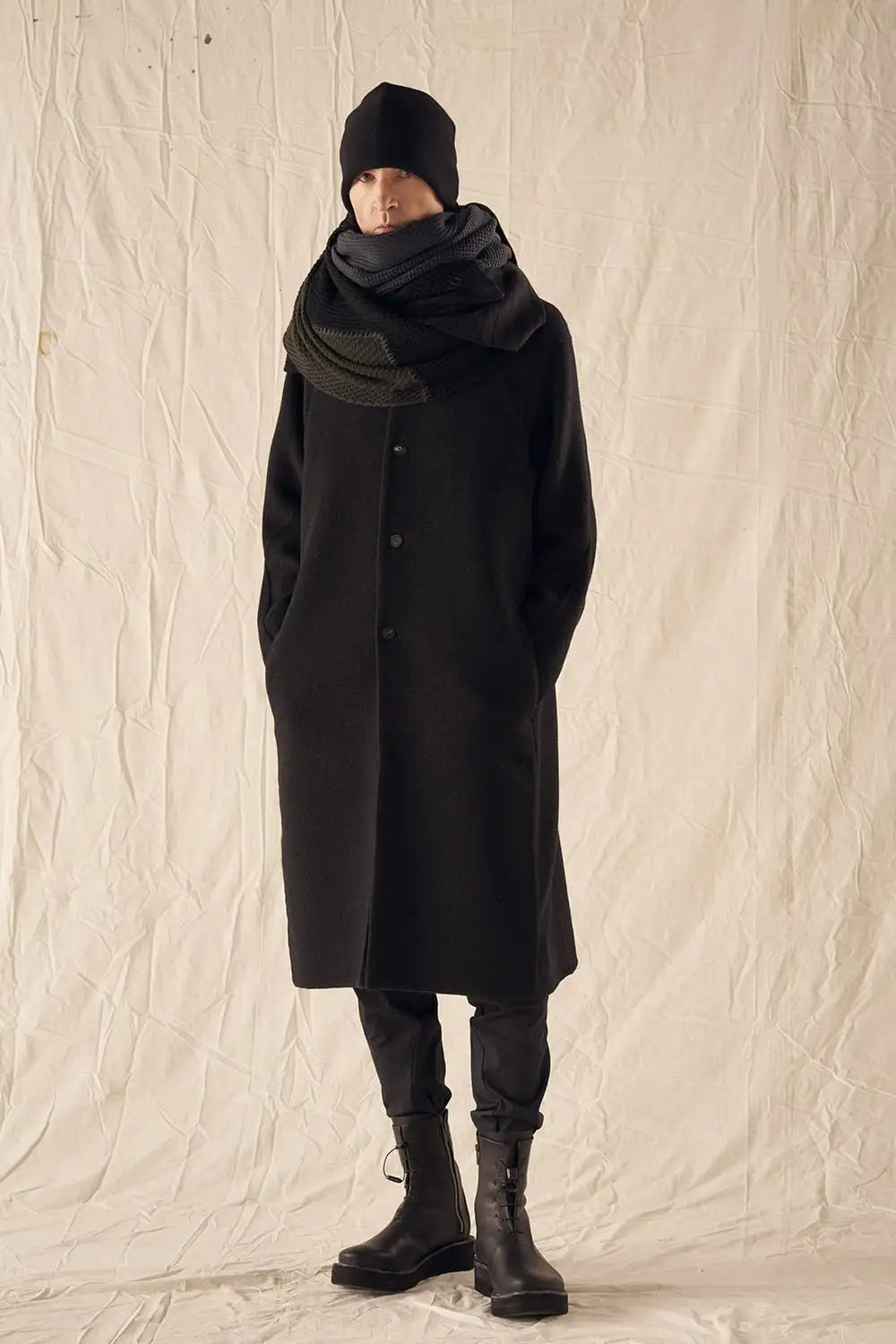 Coat hand sewing wool super 120’s / bamboo