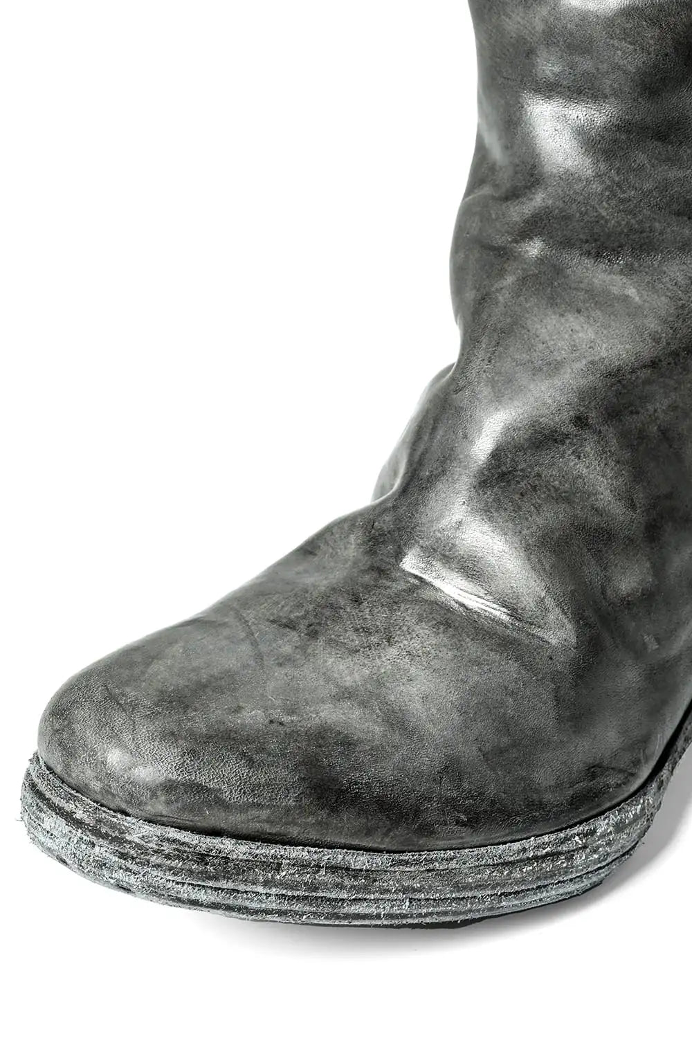 incarnation × DEVOA Boots Horse leather garment dyed Fade Gray