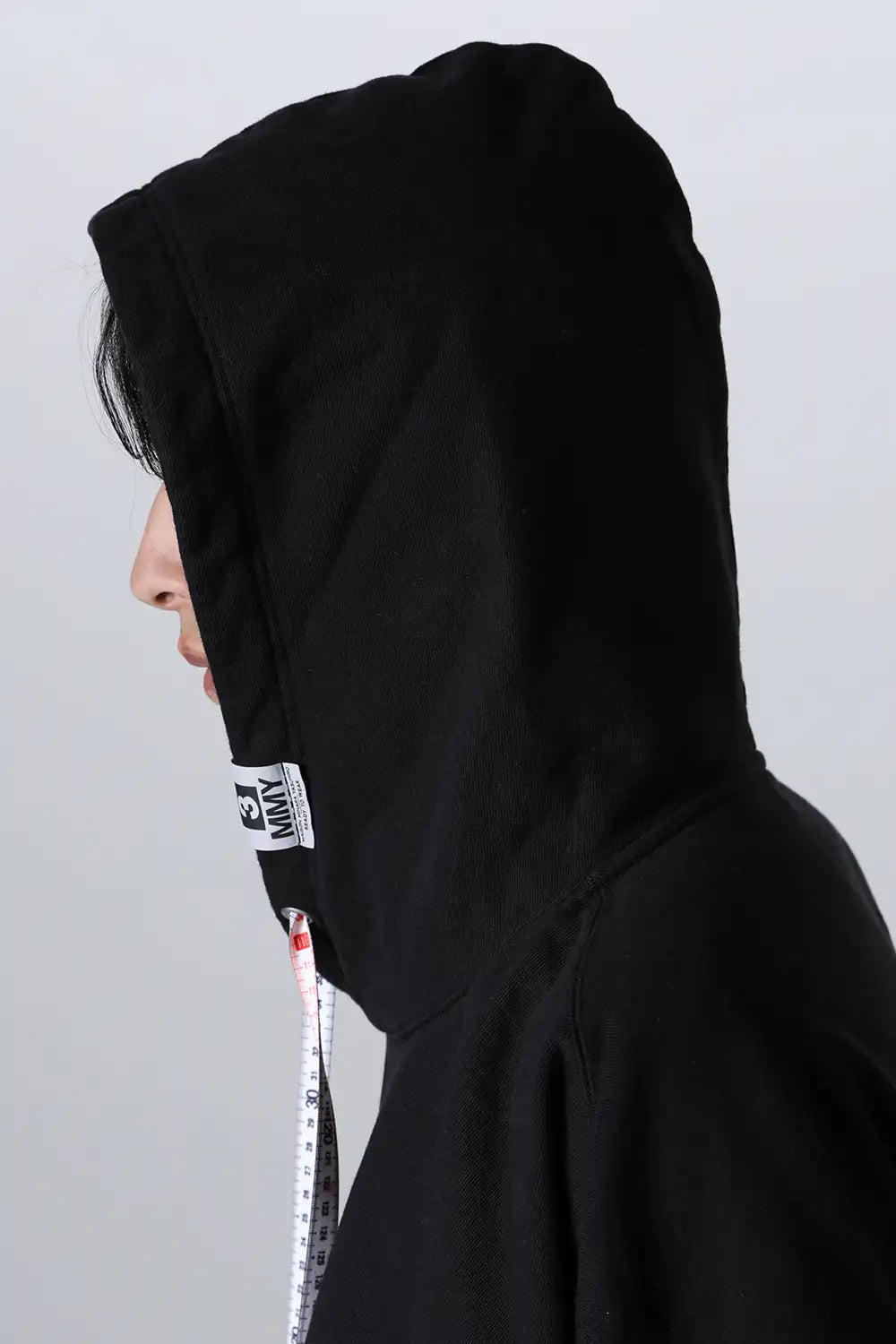 NASA Printed Hoodie Black