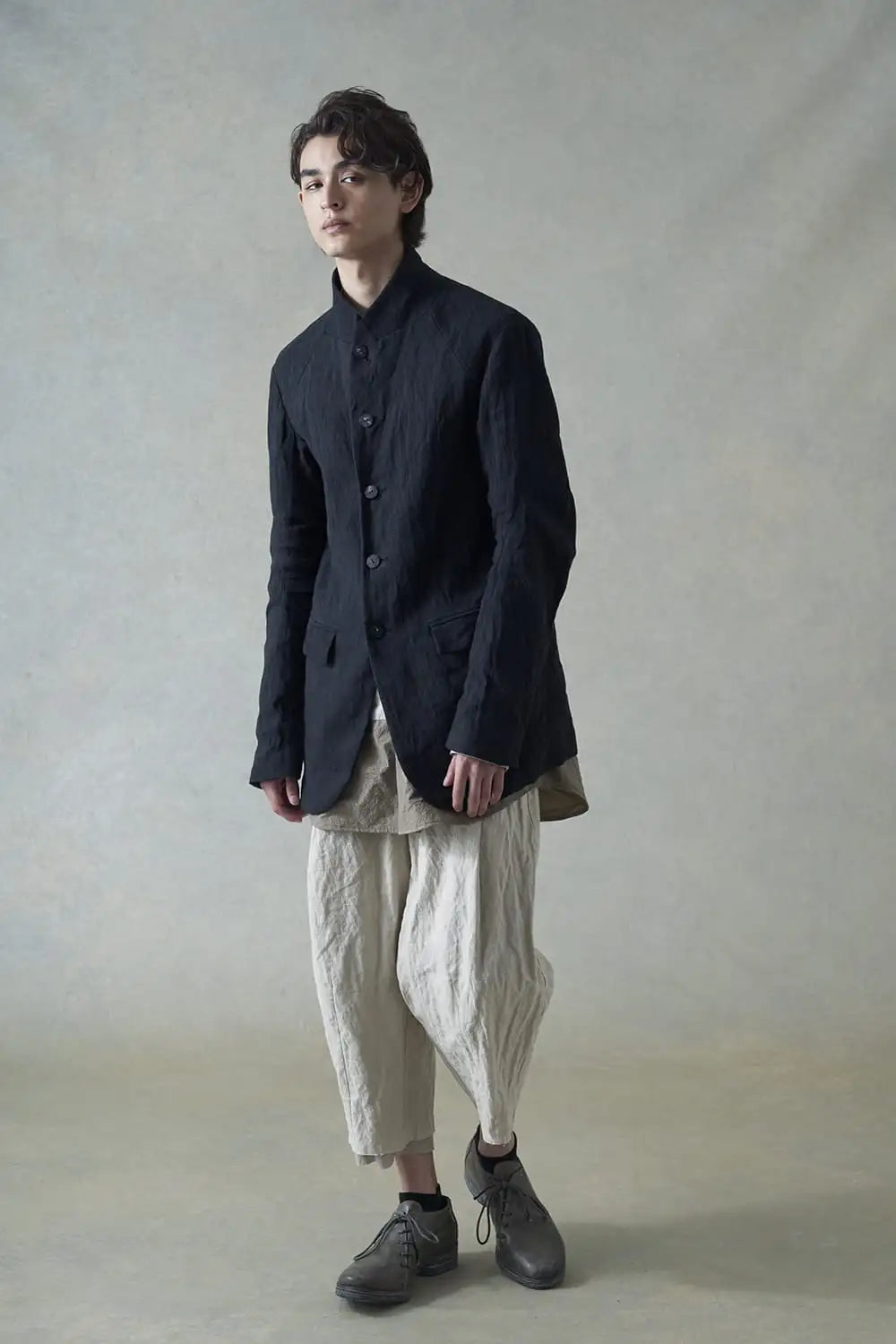 Jacket linen / japanese paper