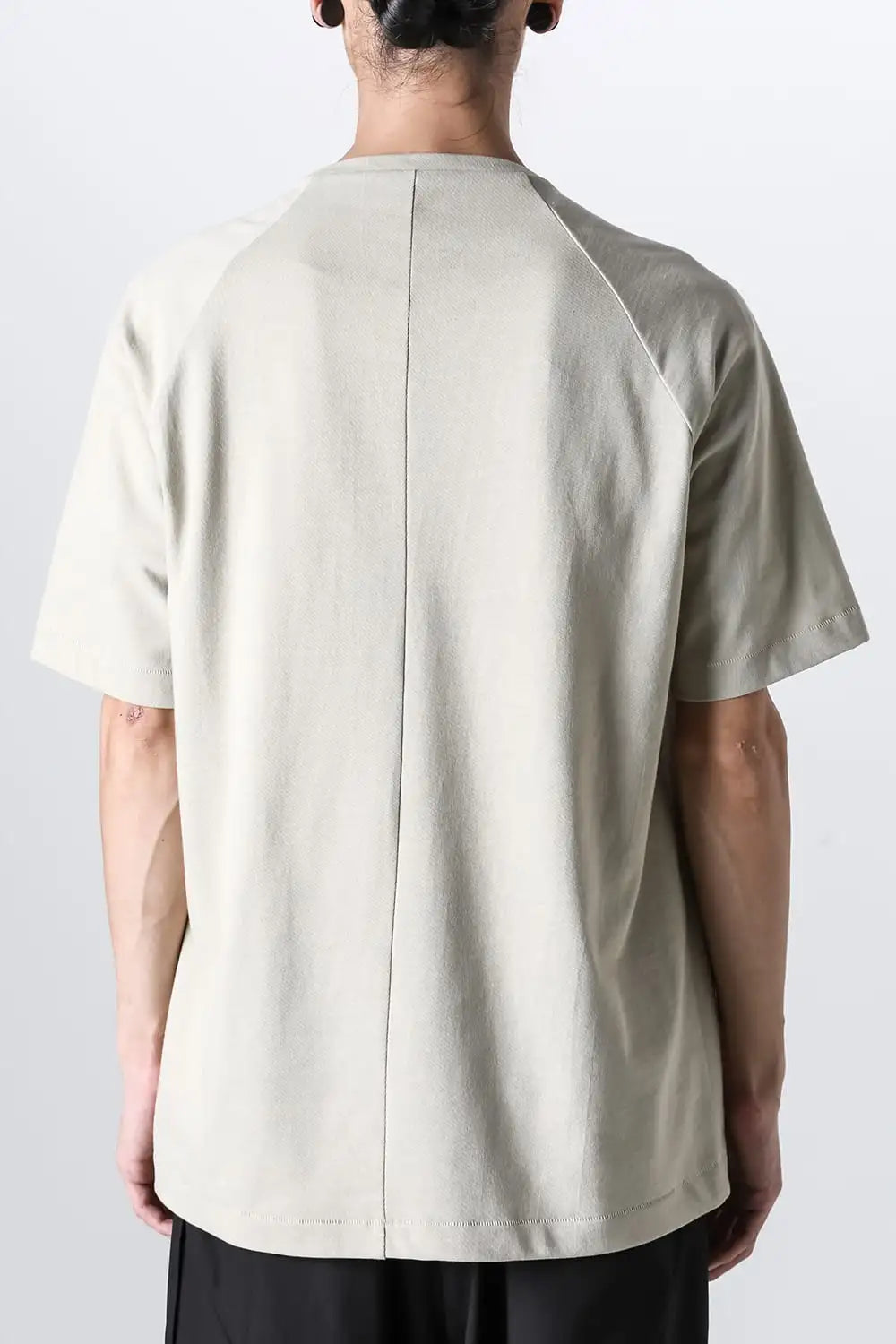 Short sleeve cotton jersey Cream