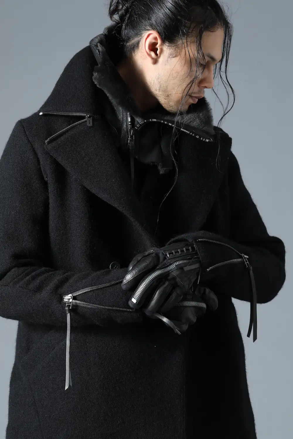 フレンチベイビーラムムートンネックウォーマー