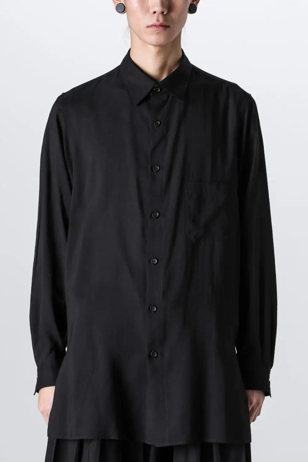 Normal Shirt Collar Blouse