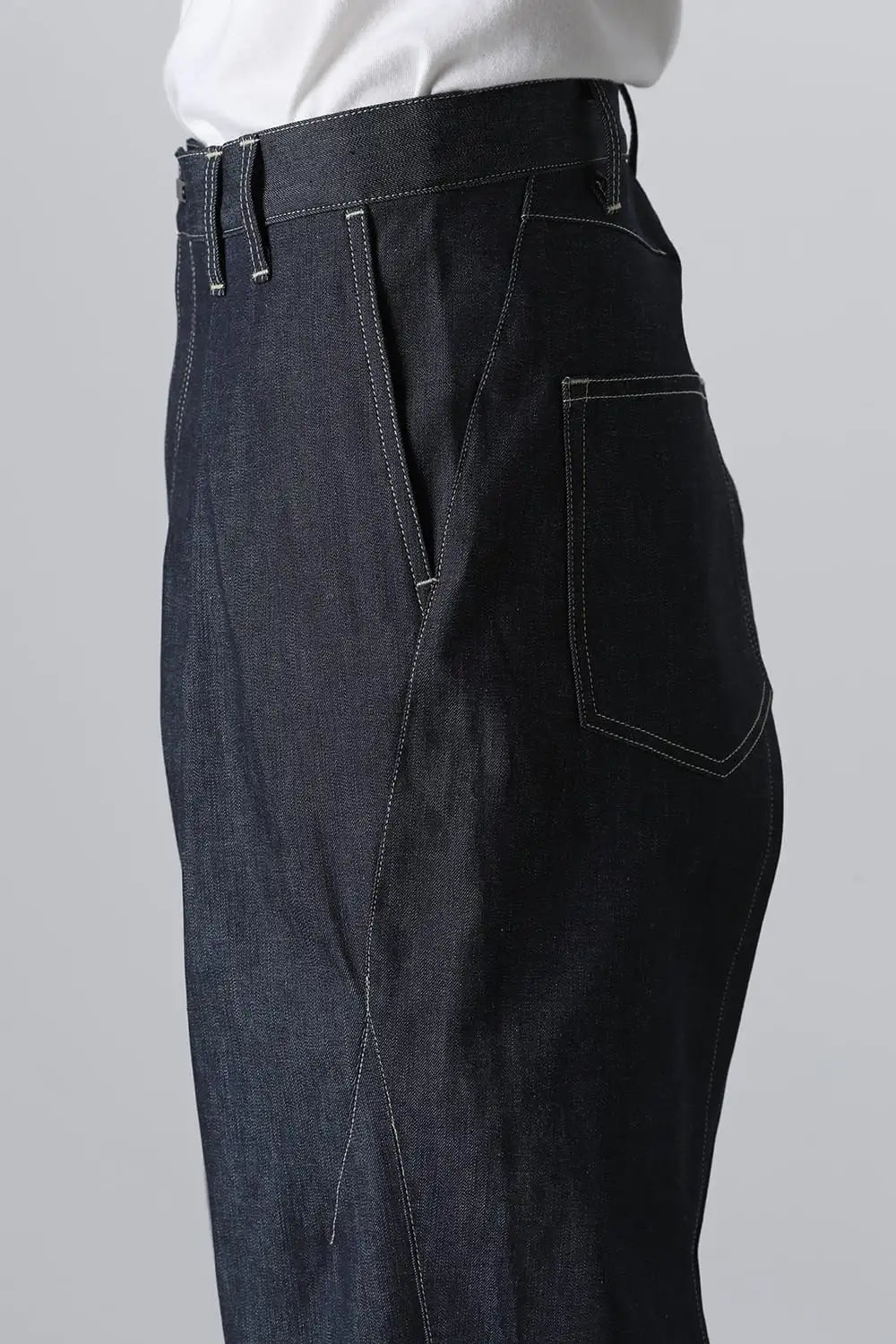 Denim Wide Pants  Indigo