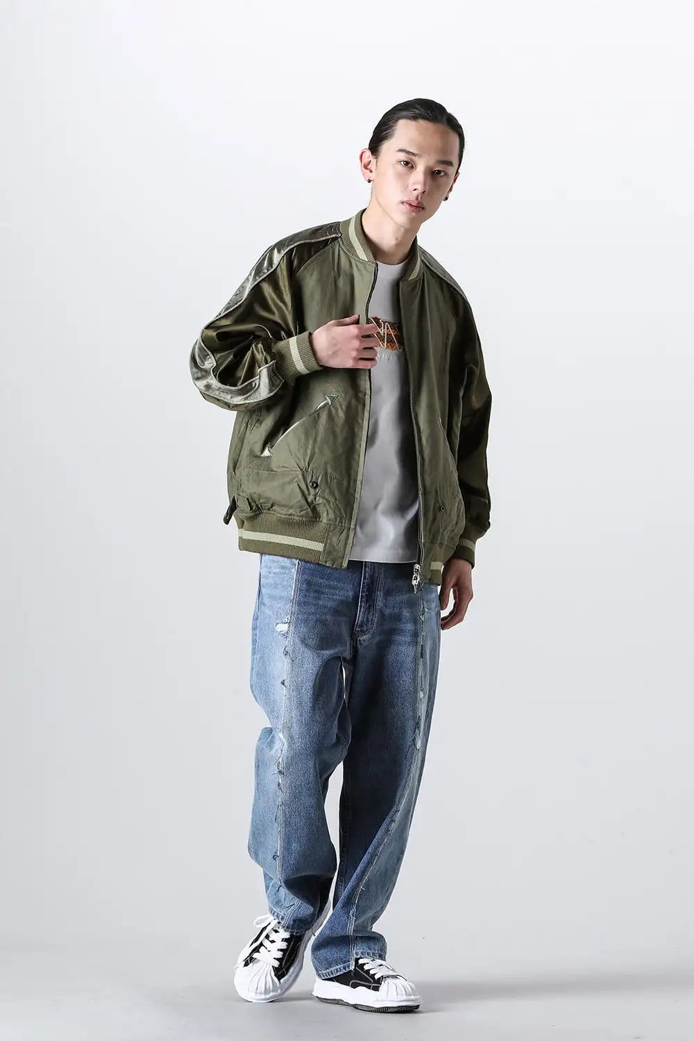 Nothing Reversible Souvenir Jacket Khaki/Black