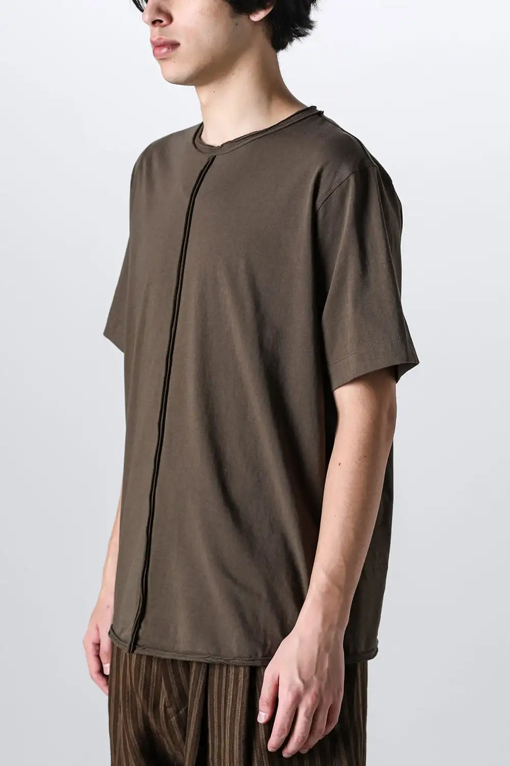 Classic Front Seam T-shirt Coyote Brown